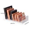 Aramox 7 Section Acrylic Makeup Pallet Holder, Makeup Stand for Dressing Table, Slim Design with Small Size, Ideal for Vanity Tables, Shelves, and Inside Cabinets view 2