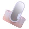 ASAKKURA Portable Cosmetic Box with Led Mirror Compact Makeup Organizer with High Definition Mirror for Travel and Home Use Women and Girls view 1