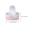 ASAKKURA Portable Cosmetic Box with Led Mirror Compact Makeup Organizer with High Definition Mirror for Travel and Home Use Women and Girls view 2