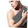 HAPINARY 1set Exfoliating Shower Towel and Glove Men Kit Soft Bath Gloves and Deep Back Scrubber for Skin Care and Exfoliation view 4