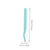 ASAKKURA 3pcs Eyelash Extensions Tweezers Lash Tweezers for False Lashes Professional Eyelash Clip Applicator Tools Purple view 2