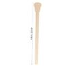 ASAKKURA 500pcs Wooden Wax Spatulas for Hair Removal Disposable Waxing Sticks Original Wooden Color for Professional Salon and Home Use Compatible with Hot and Strip Wax view 2