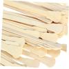 ASAKKURA 500pcs Wooden Wax Spatulas for Hair Removal Disposable Waxing Sticks Original Wooden Color for Professional Salon and Home Use Compatible with Hot and Strip Wax view 4