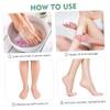 ASAKKURA Moisturizing Foot Socks for Women Hydrating and Soft Long Covers for Cracked Heels for Daily Care and Travel Special Occasions view 3