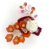 100% Handcrafted Stylish Wire Wrapped Hair Clip. Handmade Unique, Great Decoration, Good for Parties, Performing,gathering or Hang-out. (Pattern 9) view 1