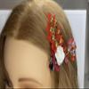 100% Handcrafted Stylish Wire Wrapped Hair Clip. Handmade Unique, Great Decoration, Good for Parties, Performing,gathering or Hang-out. (Pattern 9) view 2