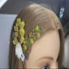 100% Handcrafted Stylish Wire Wrapped Hair Clip. Handmade Unique, Great Decoration, Good for Parties, Performing,gathering or Hang-out. (Pattern 7) view 2