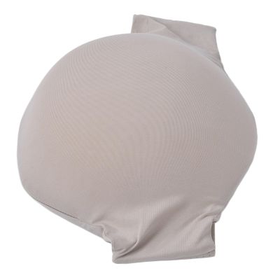 Fake Pregnancy Belly, Breathable Fake Pregnancy Belly Hypoallergenic Simulation Belly with Memory Foam for Women (Skin Color L)