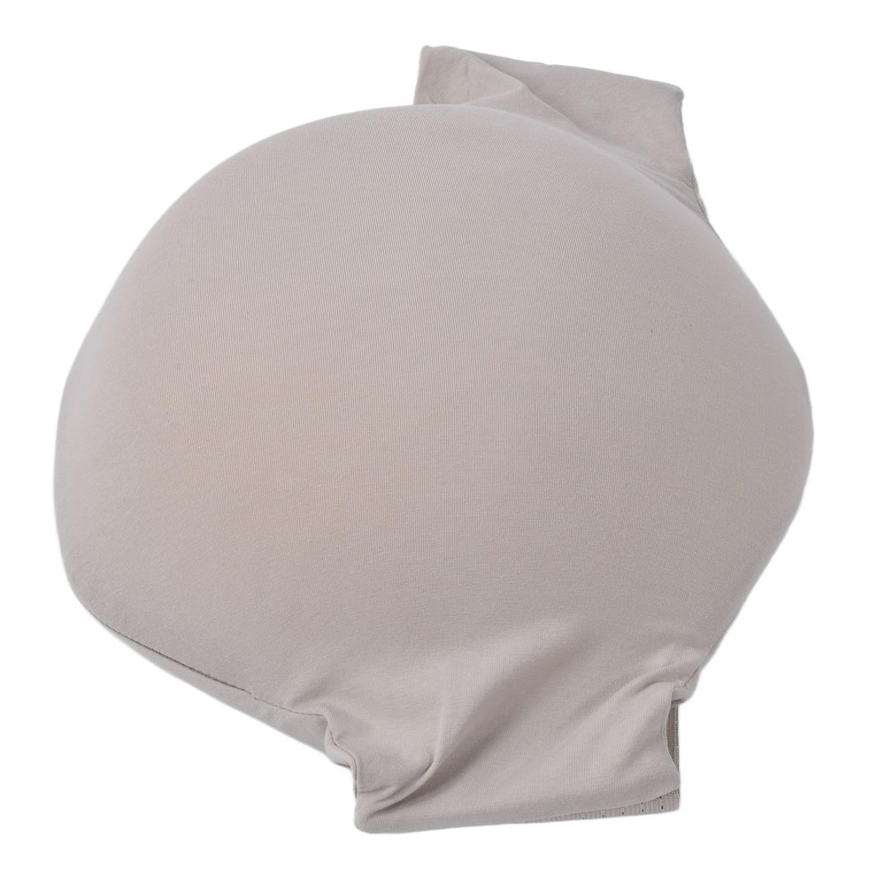 Fake Pregnancy Belly, Breathable Fake Pregnancy Belly Hypoallergenic Simulation Belly with Memory Foam for Women (Skin Color L)