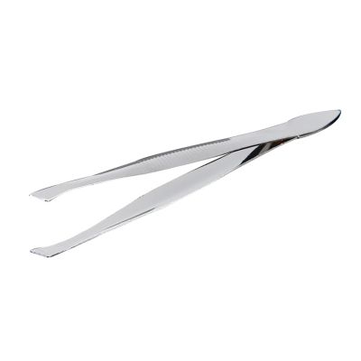 2PCS Eyebrow Hair Tweezers Professional Eyebrow Hair Removal Tweezer Slant Tip Tool Stainless Steel Convenient Small
