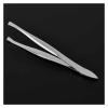 2PCS Eyebrow Hair Tweezers Professional Eyebrow Hair Removal Tweezer Slant Tip Tool Stainless Steel Convenient Small view 2