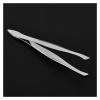 2PCS Eyebrow Hair Tweezers Professional Eyebrow Hair Removal Tweezer Slant Tip Tool Stainless Steel Convenient Small view 3
