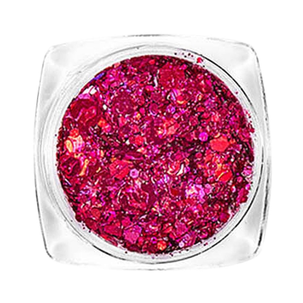 Body Glitter Face Glitter Makeup Gel, Glitter for Face and Hair, Christmas Makeup(H)