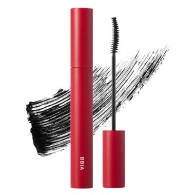 BBIA Never Die Mascara Extreme - Delicate Curling Ultra Long-Lasting Fixing Power Volumizing Lengthening Intense Length Natural Full Lashes No Smudging & Clumping K-Beauty (01 SUPER BLACK)