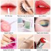 50 PCS Disposable Lip Wands, Lipstick Testers Brush, Glitter Crystal Lip Gloss Brush, Makeup Applicator for Lip Care, Beauty Tool(Crystal Green) view 4