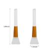4 Pack Facial Brush, Makeup Spatula, Silicone Face Mask Applicator, Face Mask Brush for Skincare, Makeup Tools (White) view 2