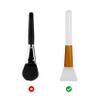 4 Pack Facial Brush, Makeup Spatula, Silicone Face Mask Applicator, Face Mask Brush for Skincare, Makeup Tools (White) view 3