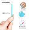 50 PCS Disposable Lip Wands, Lipstick Testers Brush, Lip Gloss Brush, Makeup Applicator for Lip Care, Beauty Tool(Blue) view 3
