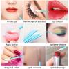 50 PCS Disposable Lip Wands, Lipstick Testers Brush, Lip Gloss Brush, Makeup Applicator for Lip Care, Beauty Tool(Blue) view 4