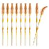 50 PCS Disposable Mascara Wands, Eyelash Mascara Brushes, Eyebrow Spoolies Brush, Plastic Makeup Brushes, Applicator for Eyelashes Extension view 1