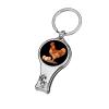 Chicken Egg Laying Hen Nail Clippers Stainless Steel Fingernail and Toenail Cutters with Bottle Opener and Keychain for Men Women view 1