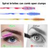 50 PCS Disposable Mascara Wands, Eyelash Mascara Brushes, Eyebrow Spoolies Brush, Plastic Makeup Brushes, Applicator for Eyelashes Extension view 4