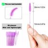 50 PCS Disposable Mascara Wands, Eyelash Mascara Brushes, Eyebrow Spoolies Brush, Plastic Makeup Brushes, Applicator for Eyelashes Extension view 3