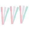 NOLITOY 9pcs Gentle Eyebrow Hair Removal Razor Women Eyebrow Shaper Precision Steel Blade Makeup Tool view 1