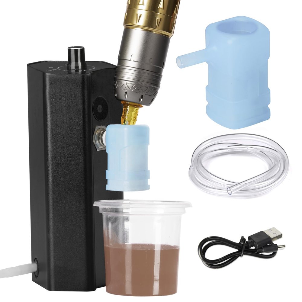 Second generation tattoo needle cleaner, automatic sensor, tattoo equipment, tattoo color washing, tattoo needle cleaning, needle washer, suitable for tattoo beginners and artists