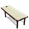 Mswborml G,S180x60cm/71x23in, Thickened SPA Massage Table Pad with Square Holes, Dual Anti-Slip Massage Table Sheets with Facial Opening, Fiber Massage Table Pad (Bed Not Included) Beauty Items view 1