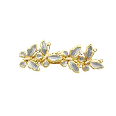 YMGSCC Hair Clip Female Back Of Adult Top Clip Clip Butterflys Headdress Side Clip Hair Card Spring Clip