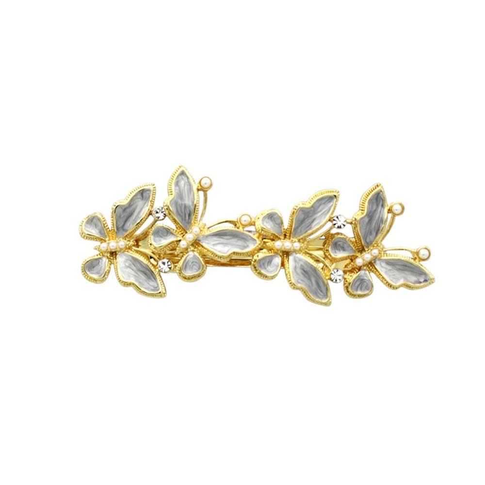 YMGSCC Hair Clip Female Back Of Adult Top Clip Clip Butterflys Headdress Side Clip Hair Card Spring Clip