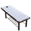 Mswborml A,S190x80cm/75x31in, Conforts Massage Table Padding with Square Holes, Comfortable Massage Bed Topper with Face Hole, Thickened Spa Massage Table Pad, Massage Table Pad (Bed Not Included) view 1