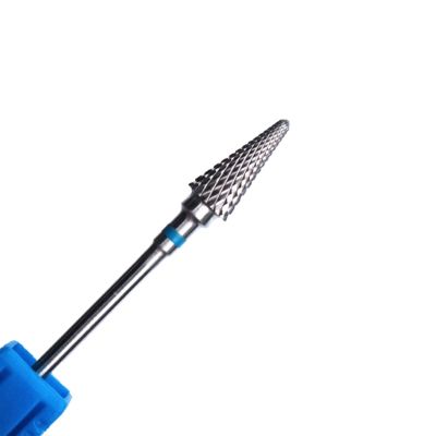 1pc Carbide Tungsten Nail Drill Bit Rotate Burr Milling Nail Cutter Bits Electric Drill Machine for Manicure Pedicure Tools