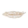 YMGSCC Side Hair Clip Back Chest Spoon Women's Half Tie Small Top Headdress Top Clip Imitation Pearl Spring view 1