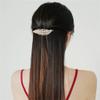YMGSCC Side Hair Clip Back Chest Spoon Women's Half Tie Small Top Headdress Top Clip Imitation Pearl Spring view 2