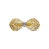 YMGSCC Hollow Pearl Bow Hair Clip Temperament Rhinestone Top Clip Hair Ornaments Hair Card Female view 1
