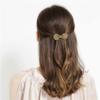 YMGSCC Hollow Pearl Bow Hair Clip Temperament Rhinestone Top Clip Hair Ornaments Hair Card Female view 2