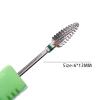 1pc Carbide Tungsten Nail Drill Bit Rotate Burr Milling Nail Cutter Bits Electric Drill Machine for Manicure Pedicure Tools view 2