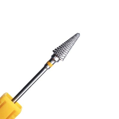 1pc Carbide Tungsten Nail Drill Bit Rotate Burr Milling Nail Cutter Bits Electric Drill Machine for Manicure Pedicure Tools