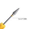 1pc Carbide Tungsten Nail Drill Bit Rotate Burr Milling Nail Cutter Bits Electric Drill Machine for Manicure Pedicure Tools view 2