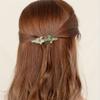 YMGSCC Autumn And Winter Lily Flower Ornaments Hair Card Hair Clip Horizontal Clip Clip Spring Clip Clip view 2