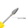 1pc Carbide Tungsten Nail Drill Bit Rotate Burr Milling Nail Cutter Bits Electric Drill Machine for Manicure Pedicure Tools view 2