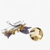 YMGSCC Spring Garden Hair Clip Hair Card Handmade Metal Headdress Ladies Spring Clip(E) view 4