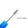 1pc Carbide Tungsten Nail Drill Bit Rotate Burr Milling Nail Cutter Bits Electric Drill Machine for Manicure Pedicure Tools view 2