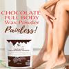 Women Chocolate Hair Removal Powder, 10 Minute Full Body Waxing Powder, Painless And Natural Solution For Unwanted Hair And Parlour Like Result At Home -100 gm view 3