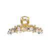 YMGSCC Pearl Brain Spoon Grip Clip Hair Card Shark Clip Temperament Clip Headdress Hair Accessories view 1