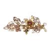 YMGSCC Vintage Small Hair Clip Half Clip Hair Clip Small Spring Clip Jewellery Card Word view 1