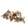 YMGSCC Vintage Small Hair Clip Half Clip Hair Clip Small Spring Clip Jewellery Card Word view 2