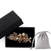 YMGSCC Vintage Small Hair Clip Half Clip Hair Clip Small Spring Clip Jewellery Card Word view 3
